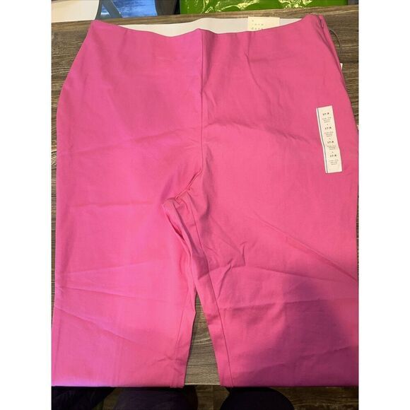 Women s High-Rise Slim Fit Ankle Pants - a New Day Pink. Size 17. NWT. Z - Picture 1 of 10